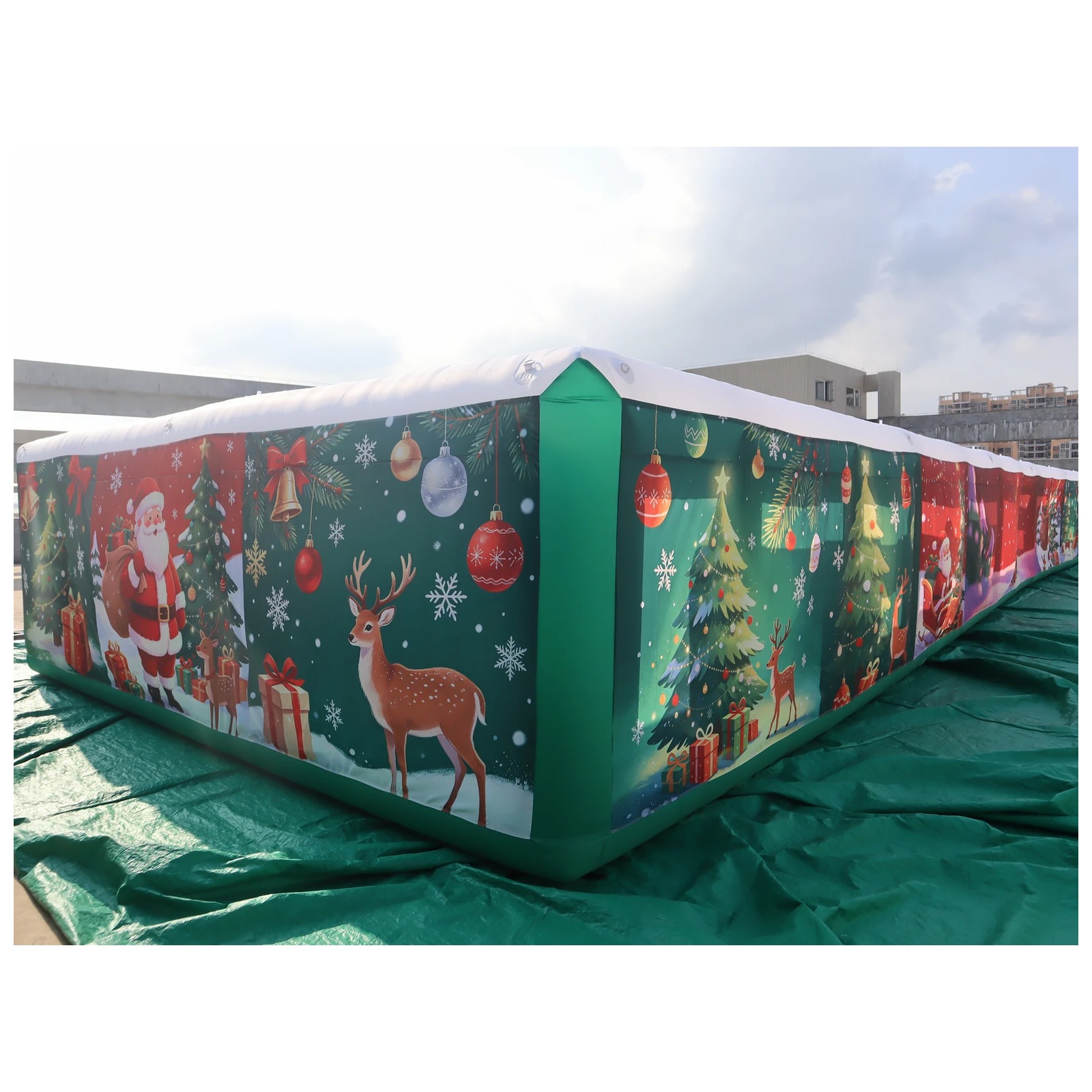 Outdoor Adventure Rentals - Labirinto Gonfiabile Commerciale Lungo 6x20m (20x66ft)