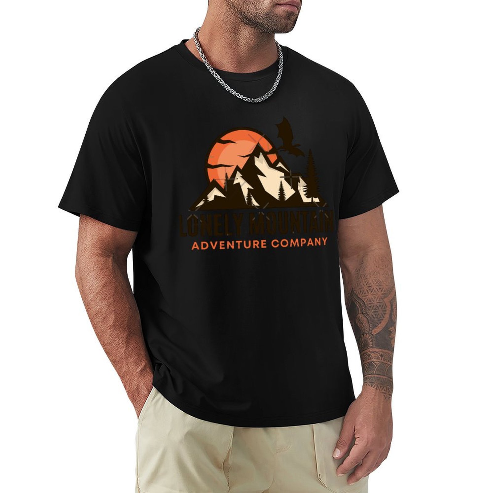 Outdoor Adventure Company - T-Shirt Fantasy della Lonely Mountain Adventure