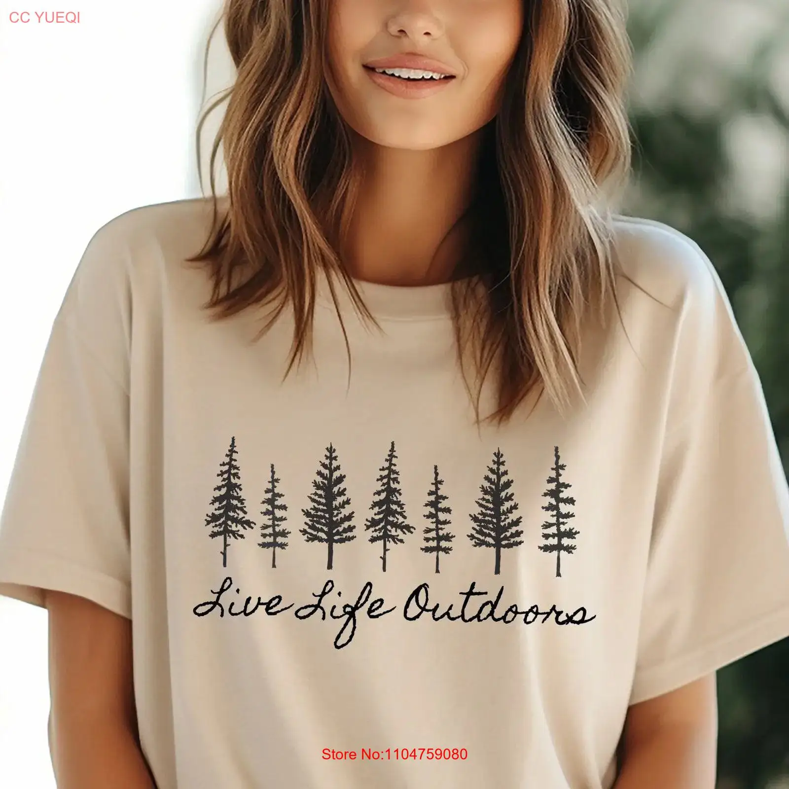 T-shirt da campeggio Live Life - Outdoor Adventure North West recensione e prezzo